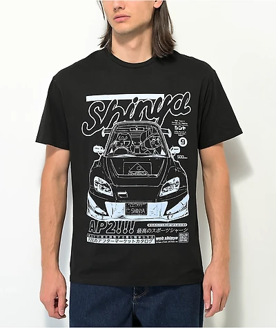 Shinya Aftermarket Inverse Black T-Shirt