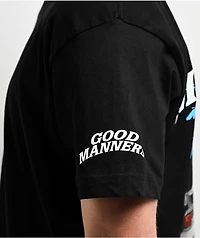 Shinya Beach Trip Black T-Shirt