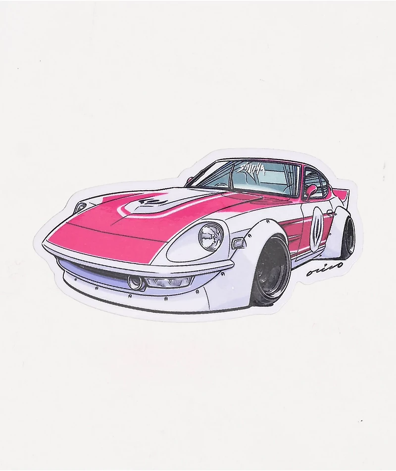 Shinya Burnout Sticker