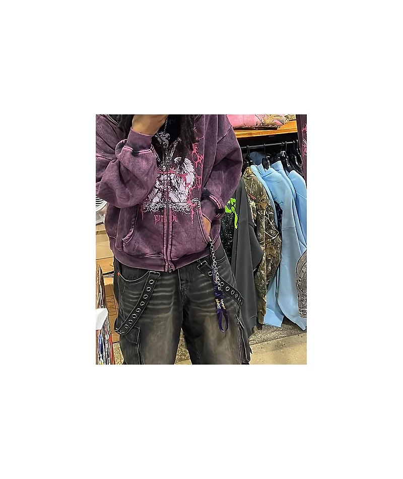 Shinya Car Meet Purple & Black Lanyard