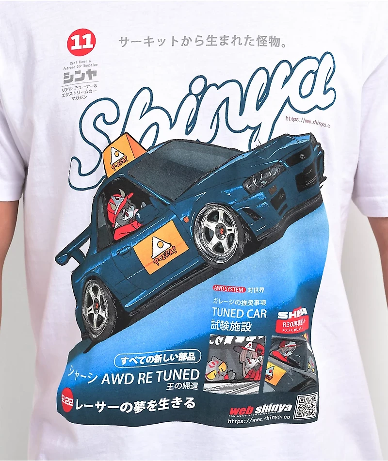 Shinya Dreams White T-Shirt