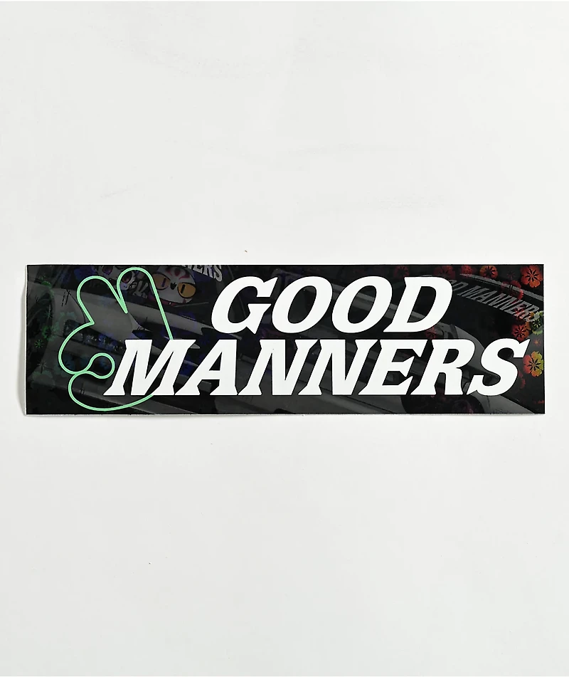 Shinya Good Manners Slap Sticker