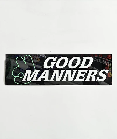Shinya Good Manners Slap Sticker