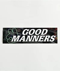 Shinya Good Manners Slap Sticker