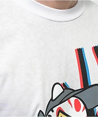 Shinya Jiro Smile White T-Shirt