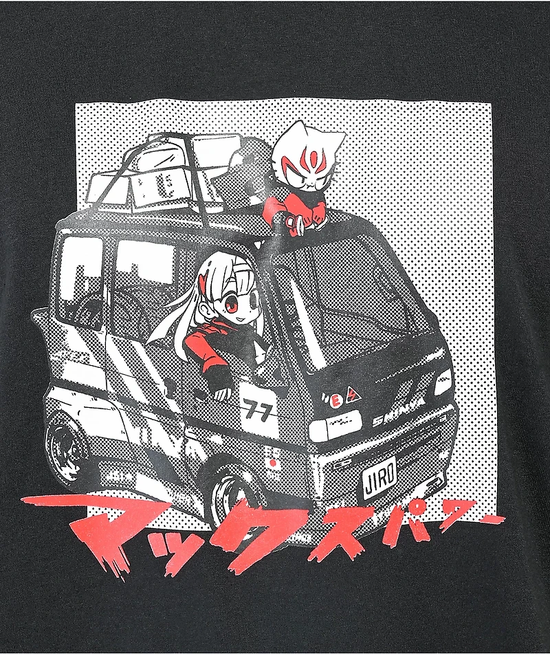 Shinya Kei Black T-Shirt