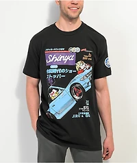 Shinya Mag Black T-Shirt
