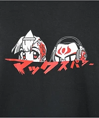 Shinya Max Power Black T-Shirt