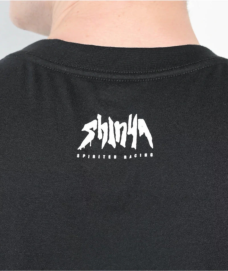 Shinya Max Power Black T-Shirt