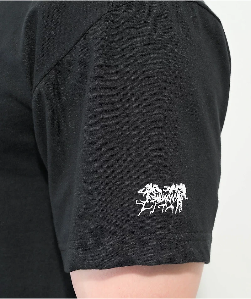 Shinya Max Power Car Black T-Shirt