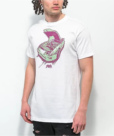 Shinya Repair White T-Shirt