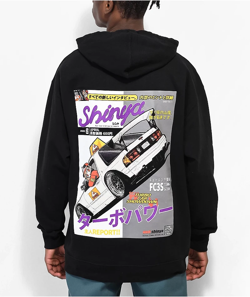 Shinya Showdown Black Hoodie