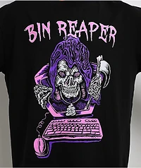 ShittyBoyz Dog Shit Militia BabyTron Bin Reaper Black Long Sleeve T-Shirt