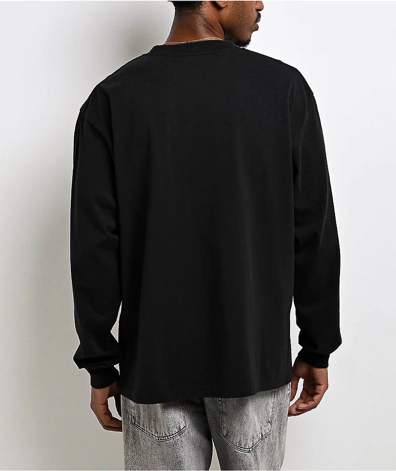 ShittyBoyz Dog Shit Militia BabyTron Bin Reaper Black Long Sleeve T-Shirt