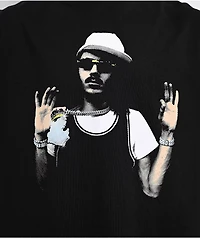 ShittyBoyz Dog Shit Militia BabyTron Bustdown Black T-Shirt
