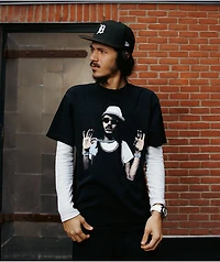 ShittyBoyz Dog Shit Militia BabyTron Bustdown Black T-Shirt