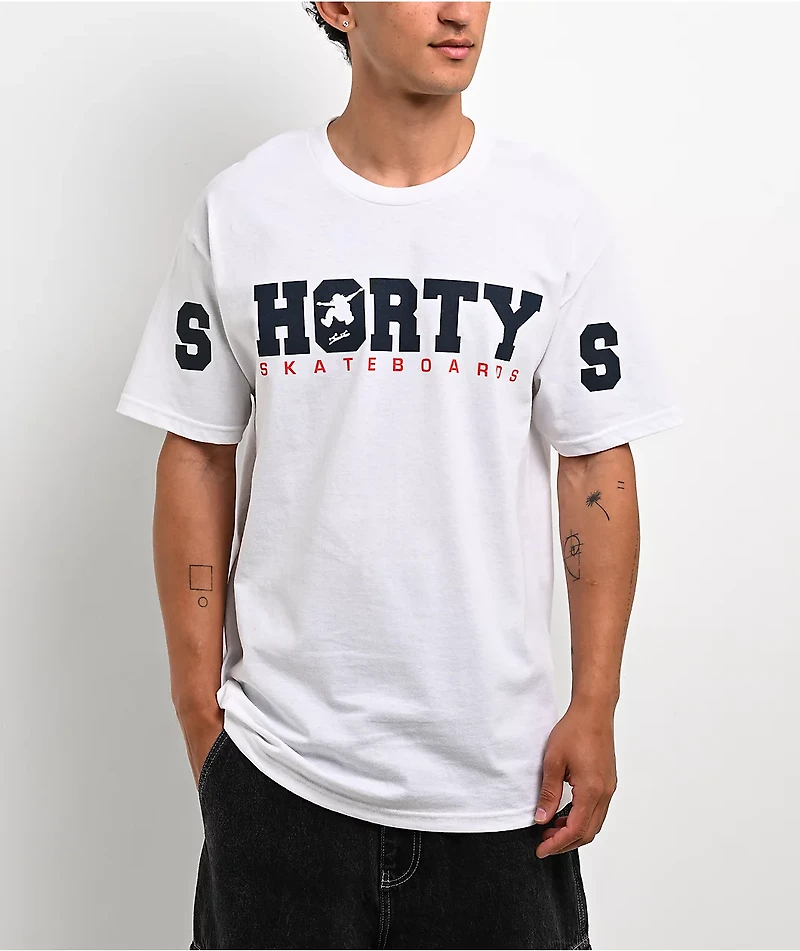 Shorty's S-HORTY-S Skater White T-Shirt