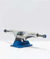 Silver M Class Blue & Polished Silver 8.5" Skateboard Truck