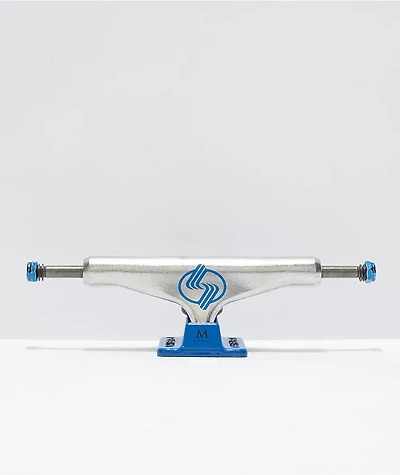 Silver M Class Blue & Polished Silver 8.5" Skateboard Truck