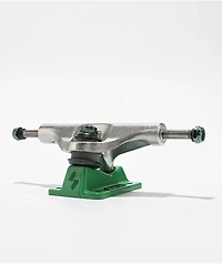 Silver M-Class Hollow Polished Silver & Green 7.75" Skateboard Truck