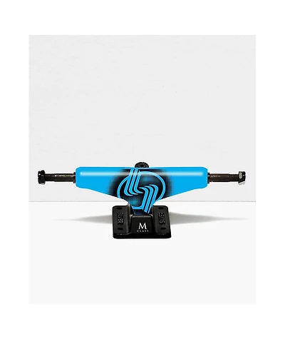 Silver M-Class Raw 8.25" Neon Blue Skateboard Truck