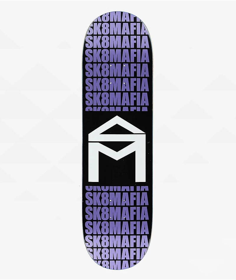Sk8mafia House Logo Metallic 8.6" Skateboard Deck