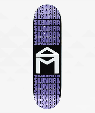 Sk8mafia House Logo Metallic 8.6" Skateboard Deck