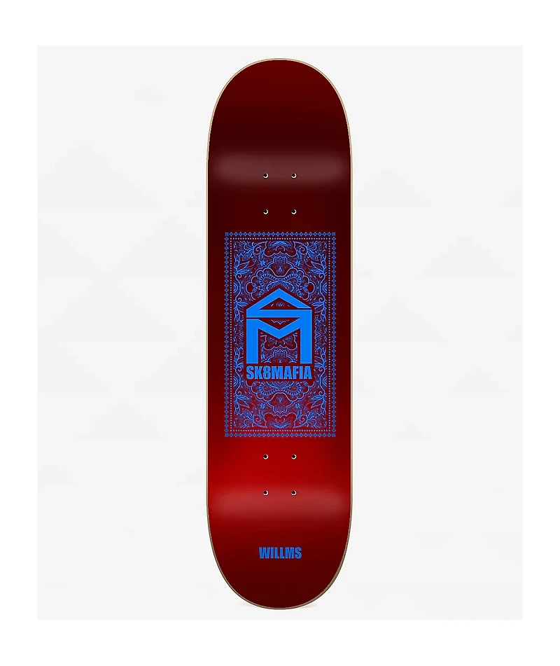 Sk8mafia Willms Paisley Foil 8.3" Skateboard Deck