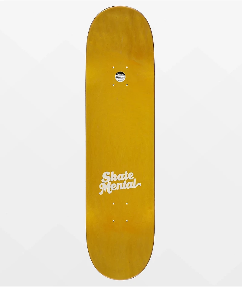 Skate Mental Durao I'd Rather Be Skating 8.38" Skateboard Deck