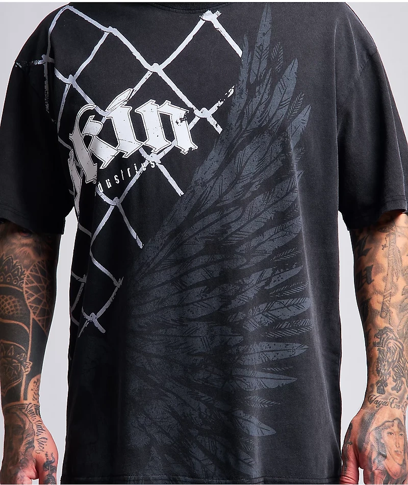 Skin Industries Reckoning Vintage Black T-Shirt