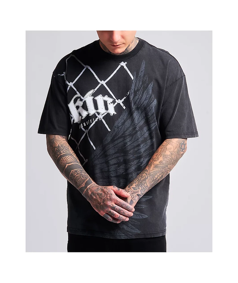 Skin Industries Reckoning Vintage Black T-Shirt