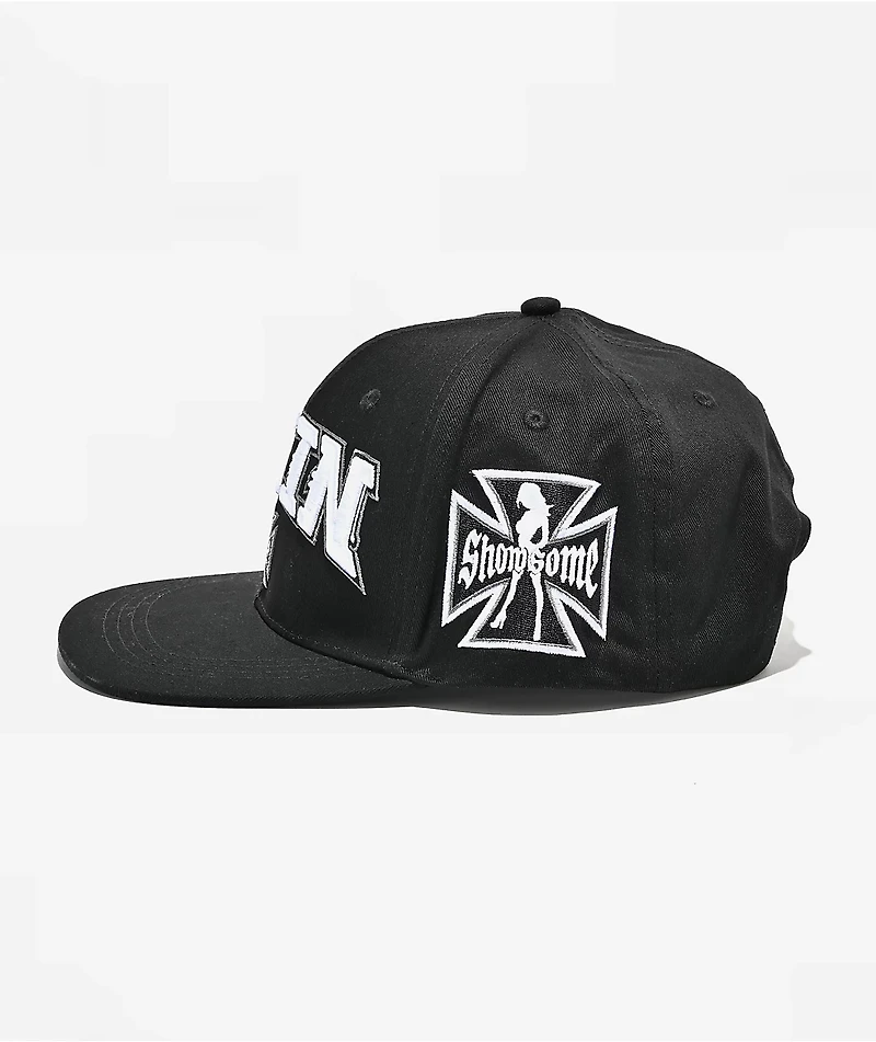 Skin Industries Rumbler Black Snapback Hat