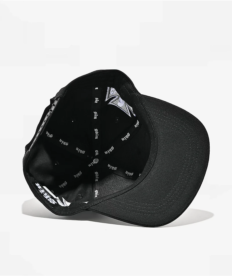 Skin Industries Rumbler Black Snapback Hat