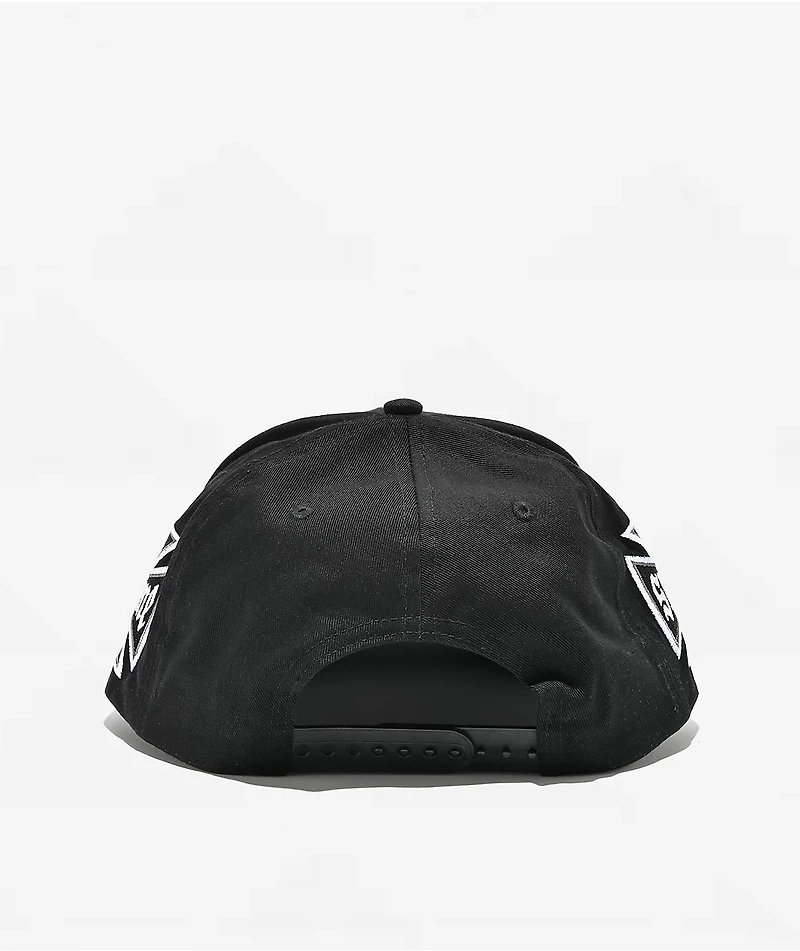 Skin Industries Rumbler Black Snapback Hat