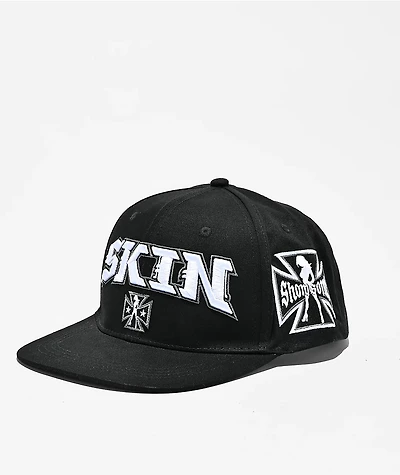 Skin Industries Rumbler Black Snapback Hat