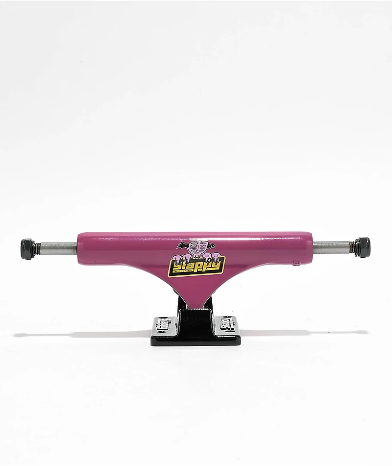 Slappy Curb Creeper 8.25" Berry & Black Skateboard Truck