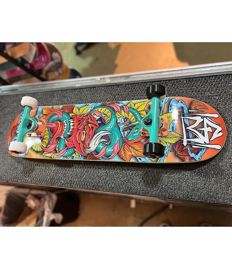 Slappy ST1 Curb Creeper 8.0" Teal & Pink Skateboard Truck