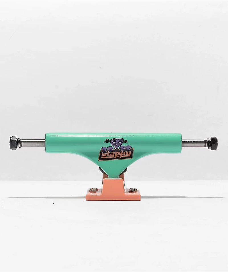 Slappy ST1 Curb Creeper 8.0" Teal & Pink Skateboard Truck