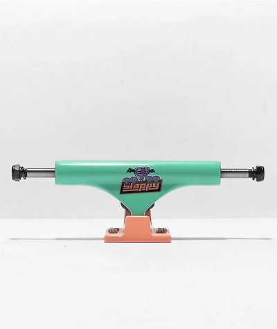 Slappy ST1 Curb Creeper 8.0" Teal & Pink Skateboard Truck