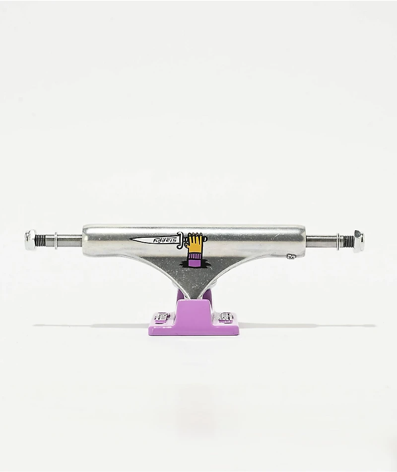 Slappy ST1 Dagger 8.0" Silver & Mauve Truck