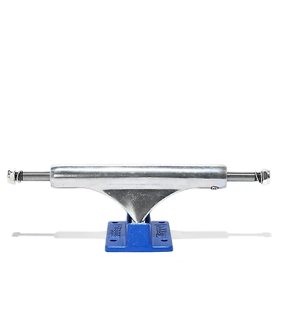 Slappy ST1 Inverted Hollow Lights 8.25" Silver & Blue Skateboard Truck