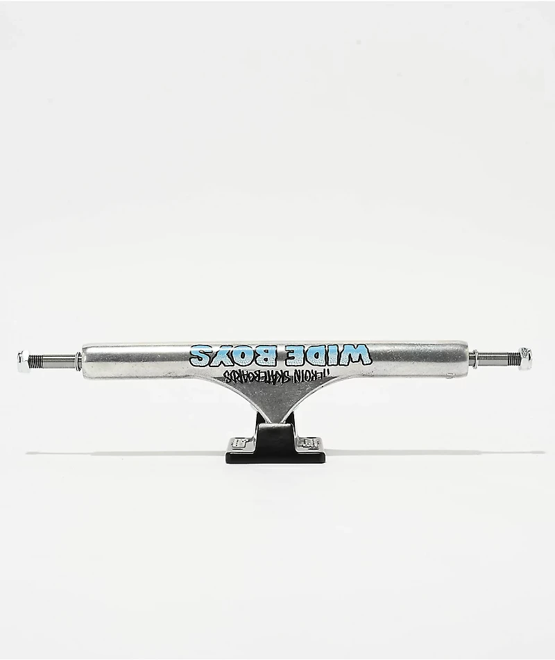Slappy x Heroin ST1 Wide Boys Hollow 11.0" Silver & Black Truck