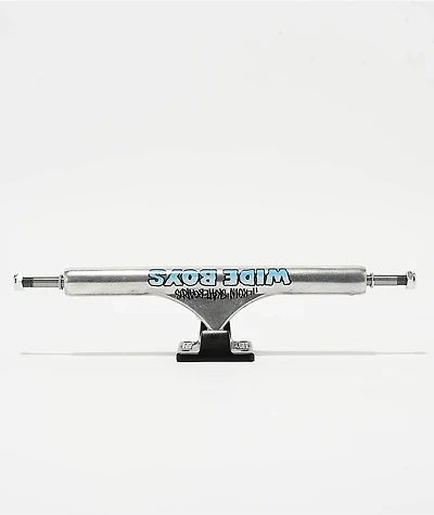 Slappy x Heroin ST1 Wide Boys Hollow 11.0" Silver & Black Truck
