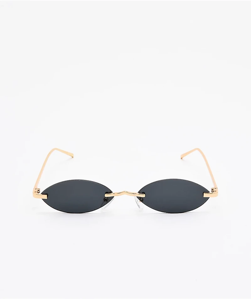 Sledge Hammer Black Mini Frameless Sunglasses