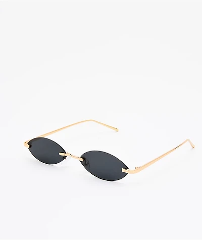 Sledge Hammer Black Mini Frameless Sunglasses