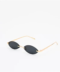 Sledge Hammer Black Mini Frameless Sunglasses