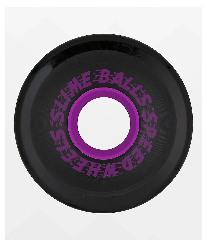Slime Balls Bam Guest 60mm 78a Black Cruiser Skateboard Wheels
