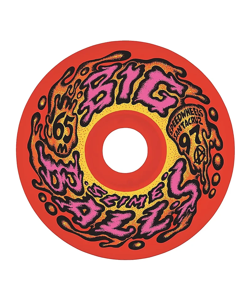 Slime Balls Big Balls Reissue 65mm 97a Skateboard Wheels