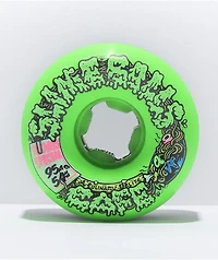 Slime Balls Double Take 54mm 95a Green & Black Skateboard Wheels