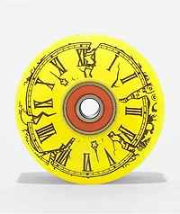 Slime Balls Grabke Exploding Clock Light Ups LED Blacklight 60mm 78a Neon Yellow Cruiser Skateboard Wheels